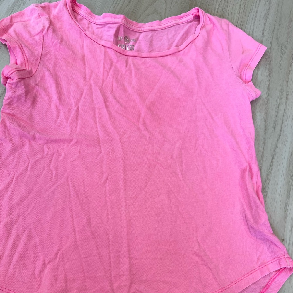 SO pink shirt size 7/8